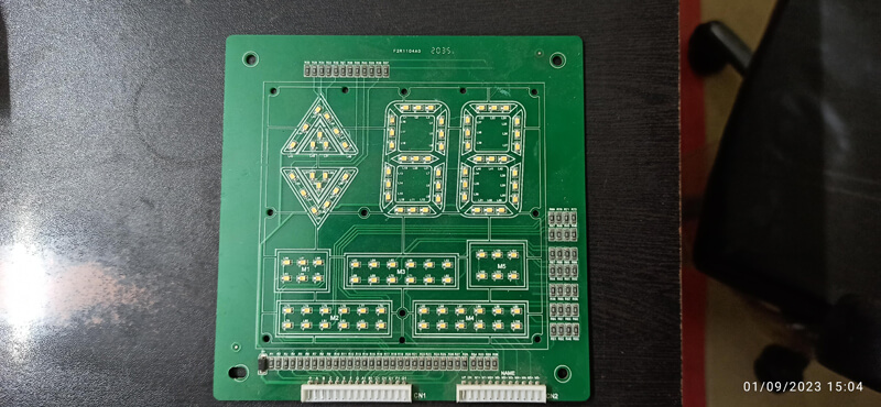 LED Display PCB (7-Segment)
