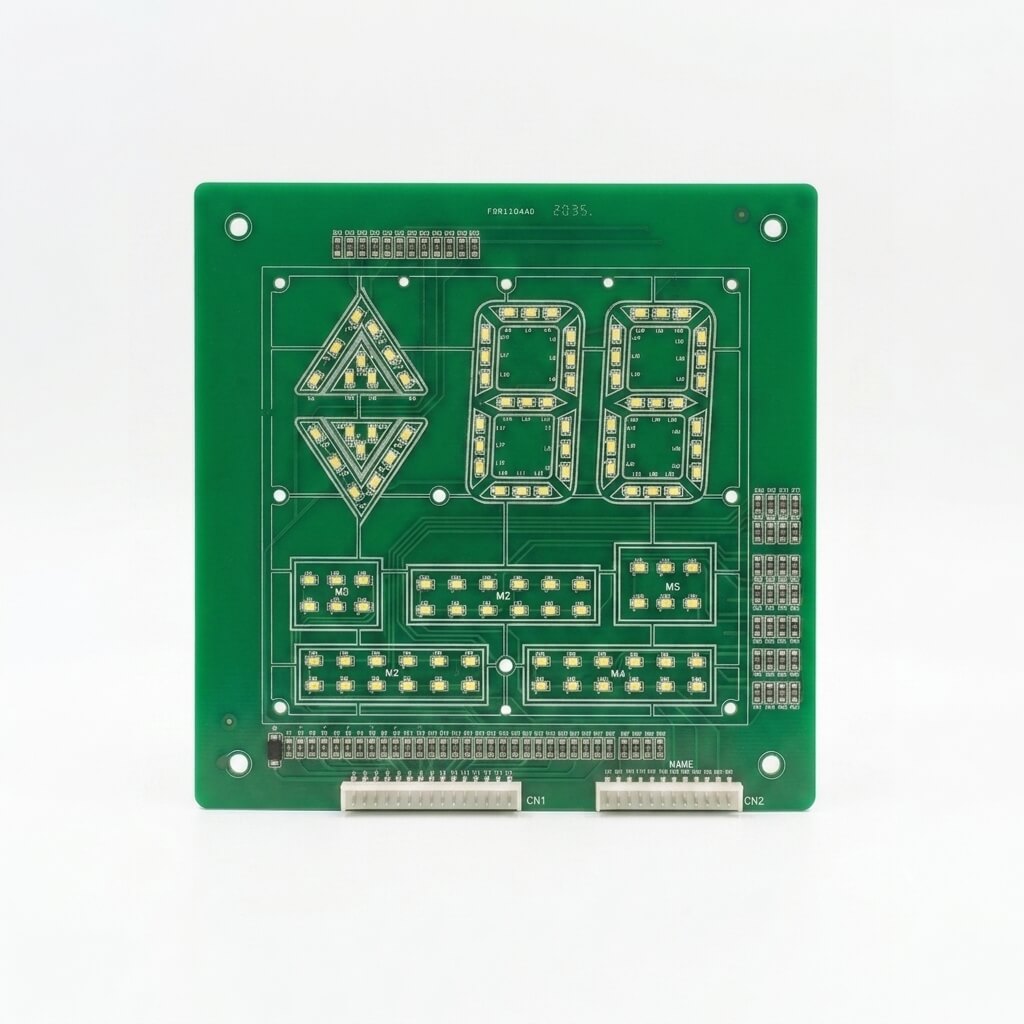 LED Display PCB (7-Segment)