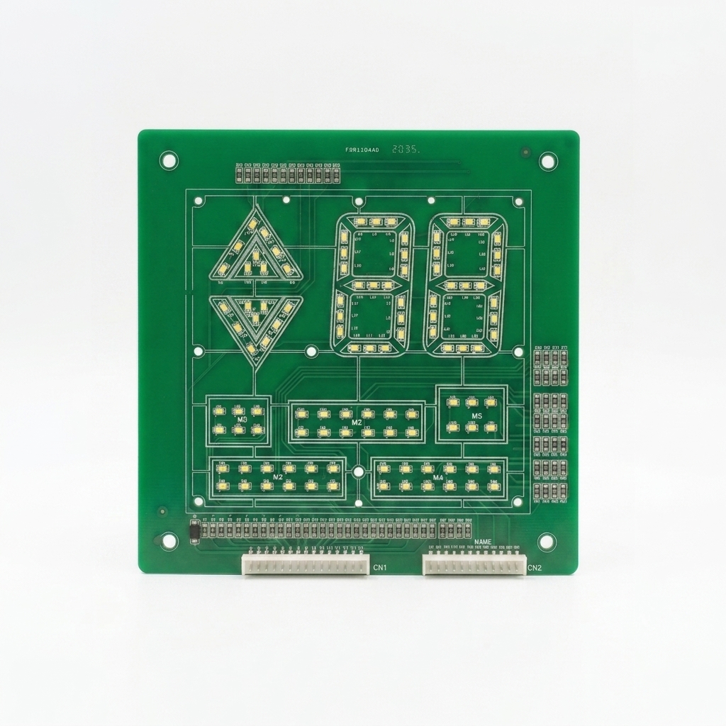 LED Display PCB (7-Segment)